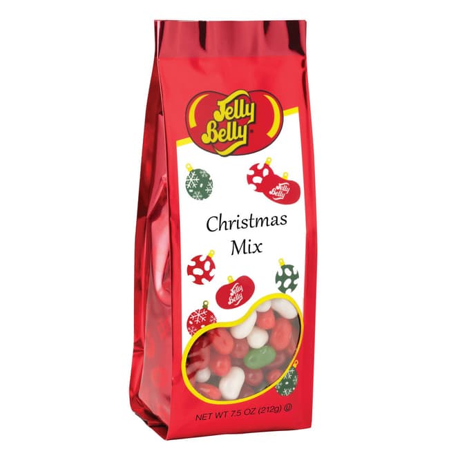 Jelly Belly Christmas Mix - 7.5 oz Gift Bag