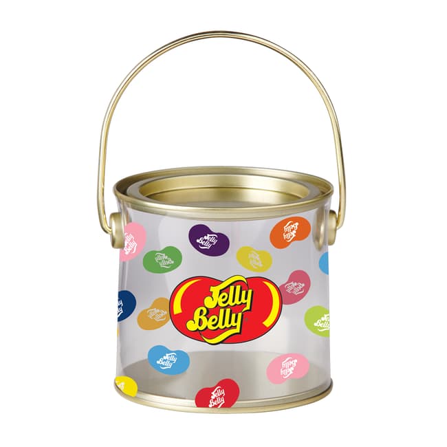 Jelly Belly Logo Clear Pail (Empty)