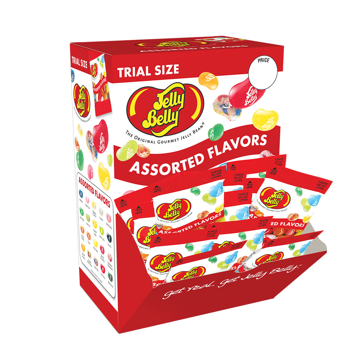 ベース Jelly Belly BEAN IN THE USA JB type Jelly Belly Jelly Beans: 0.35 oz Assorted Sample Bags 300-Pack