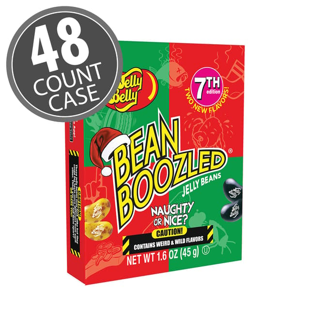 BeanBoozled Naughty or Nice Jelly Beans - 1.6 oz Box (7th edition) 48-Count Case