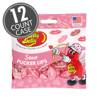 Sour Pucker Lips 2.8 oz Grab & Go® Bags - 12-Count Case