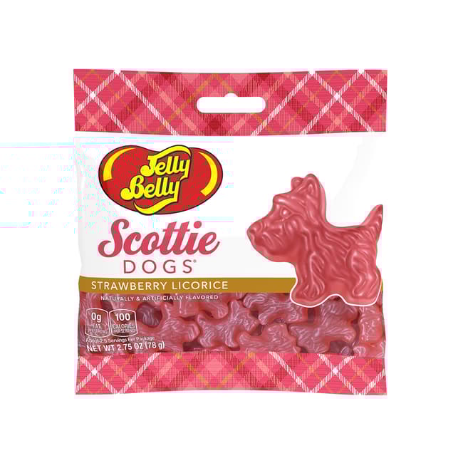 Scottie Dogs Strawberry Licorice 2.75 oz Grab & Go® Bag