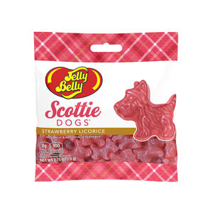 Scottie Dogs Strawberry Licorice 2.75 oz Grab & Go® Bag