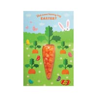 Jelly Belly Easter Carrot Greeting Card - 1 oz