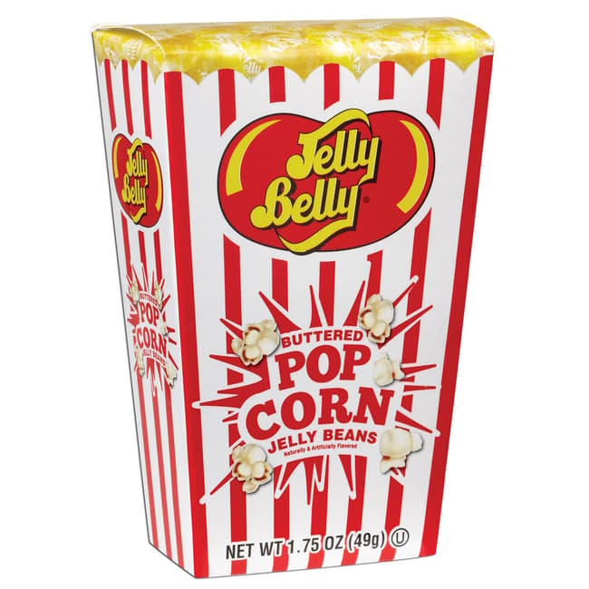 1 oz. Jelly Belly Buttered Popcorn Cart Bean Machine & Bank