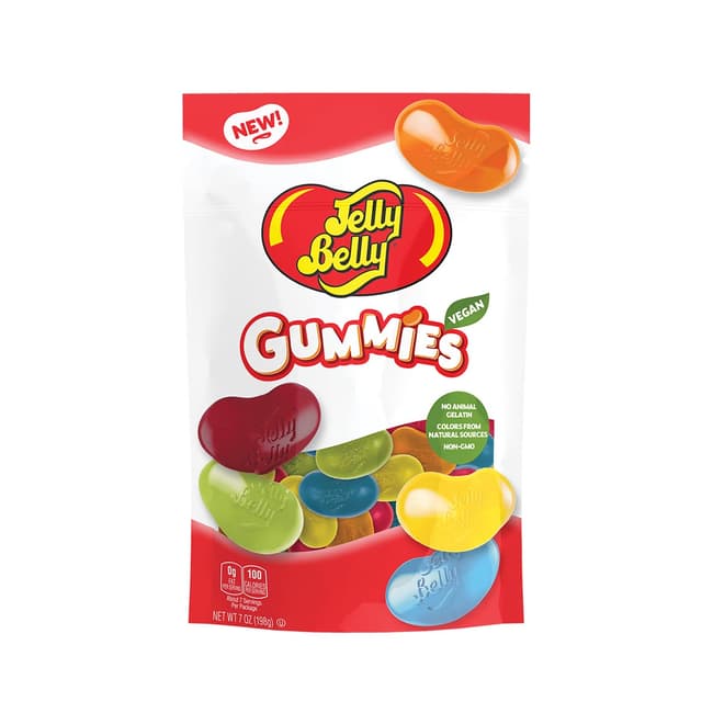 Jelly Belly Assorted Sour Gummies 7 Oz Bag (Pack of 2), 2 packs