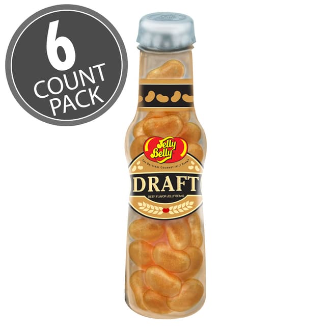 Draft Beer Jelly Beans 1.5 oz Bottle 6 Count Pack