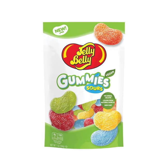 Jelly Belly Assorted Sour Gummies 7 oz Bag