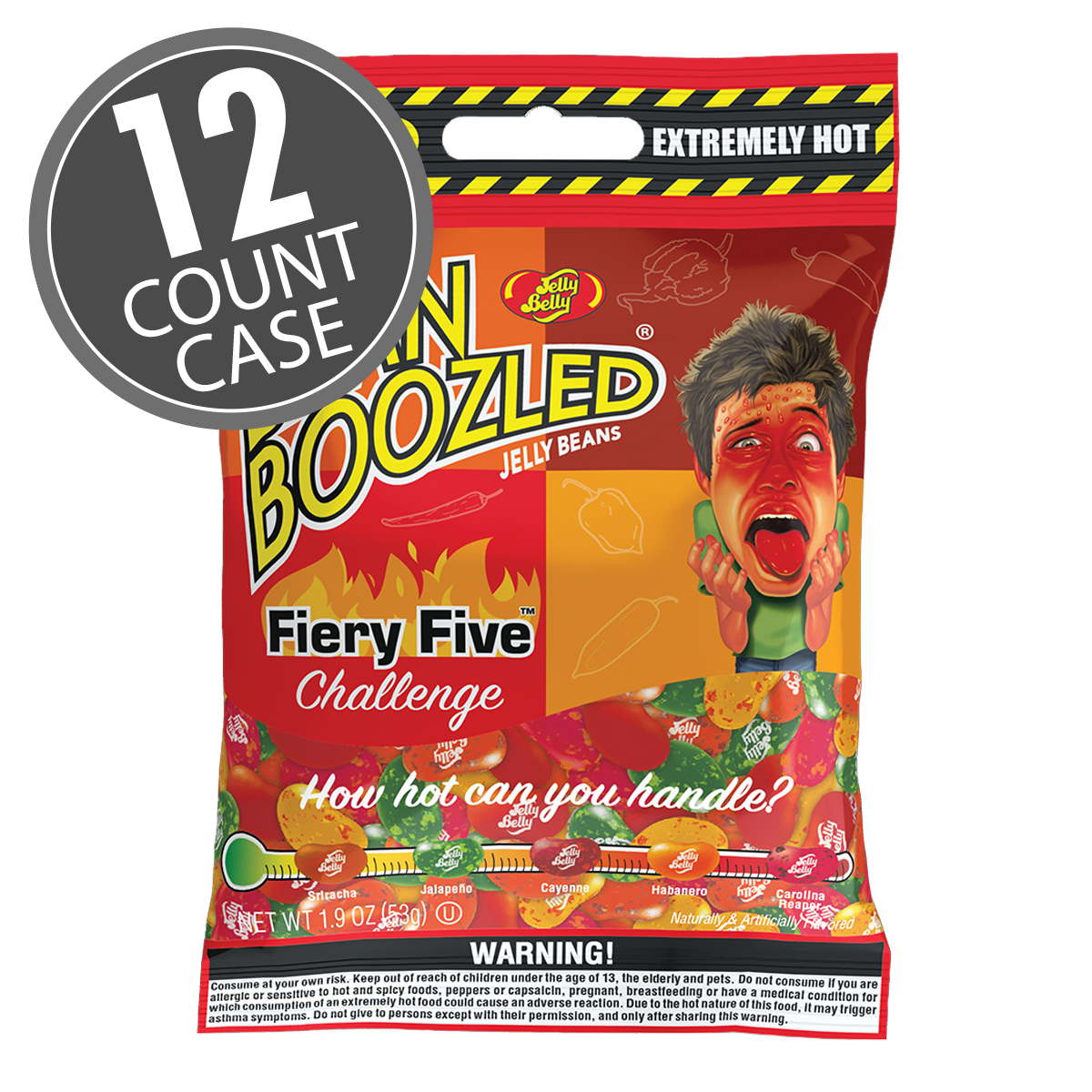 BeanBoozled Fiery Five 1.9-oz bag | 12-Count Case