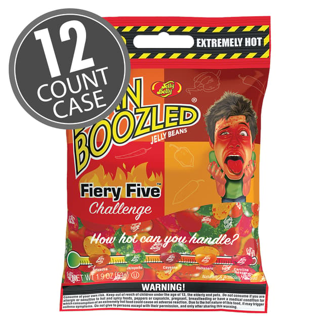 Jelly Belly Bean Boozled Jelly Beans 1.9 oz. Bag - 12 / Box - Candy  Favorites