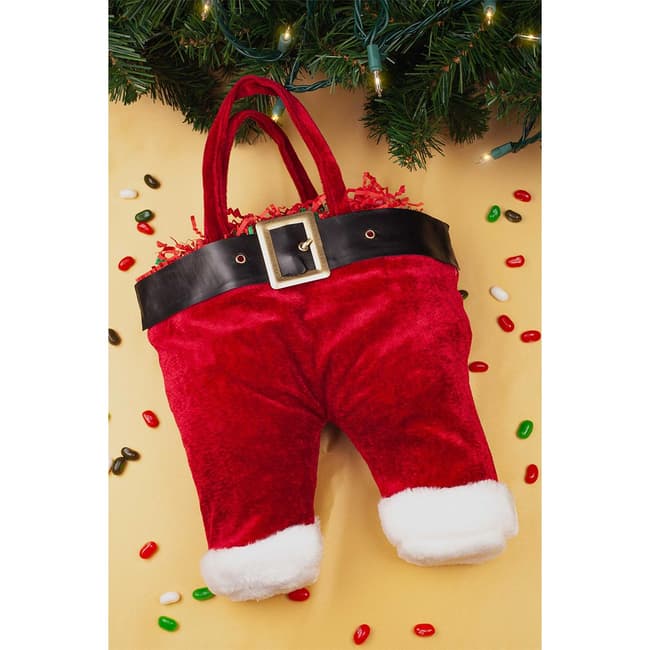 S Santa Pants Christmas Candy Bags Xmas Decoration Child Gift Bag Ornament HOT 