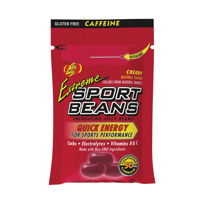 Extreme Sport Beans® Jelly Beans with CAFFEINE - Cherry 24-Pack