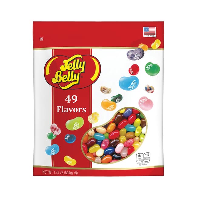 Tutti-Fruitti Jelly Beans - 16 oz Re-Sealable Bag