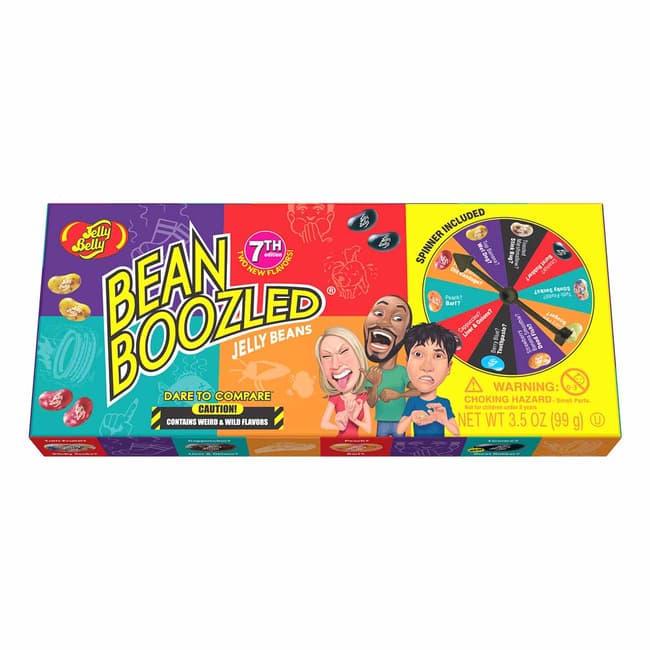 BeanBoozled Spinner Jelly Bean 3.5 oz Gift Box (7th edition)