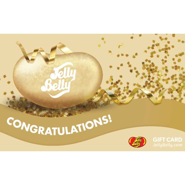 Jelly Belly Online Gift Card - Congratulations