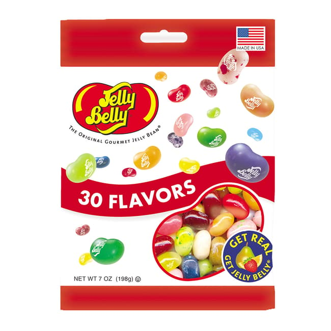 30 Assorted Jelly Bean Flavors 7 Oz Bag