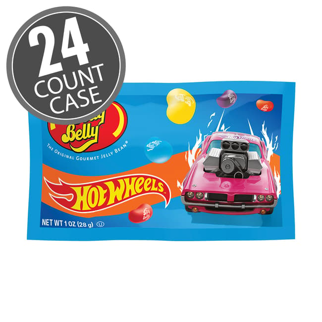 Hot Wheels™ Jelly Bean Mix 1 oz Bag - 24-Count Case