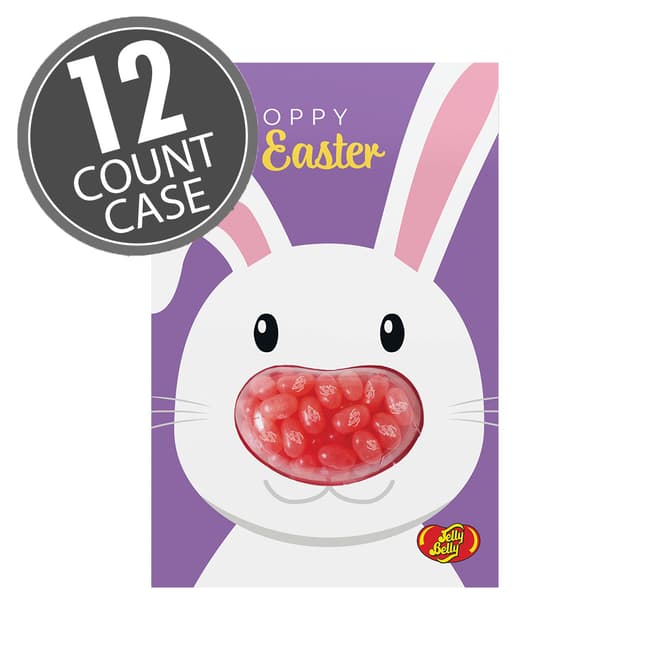 Jelly Belly Easter Bunny Greeting Card - 1 oz - 12-Count Case