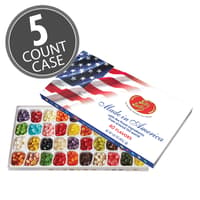 40 Flavor Jelly Bean Patriotic Gift Box - 5-Count Case