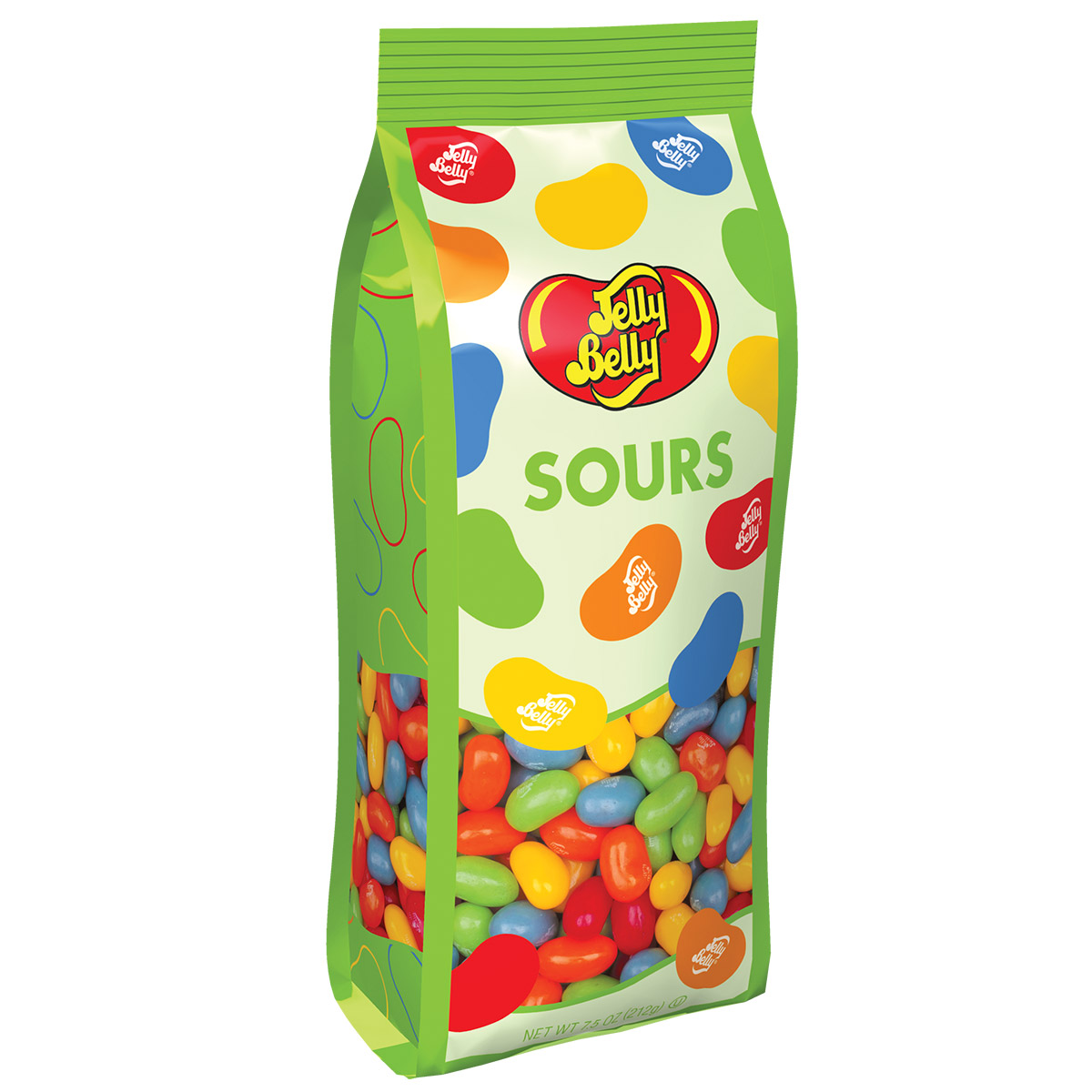 Sours Jelly Beans - 7.5 oz Gift Bag (for Easter)