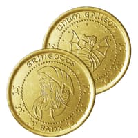 Harry Potter Gringotts Galleon 0.81 oz Milk Chocolate Coin