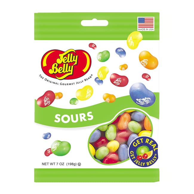 Sours Jelly Beans - 7 oz Bag