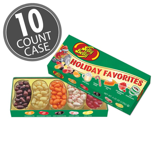 Holiday Favorites Jelly Bean 4.25 oz Gift Box - 10-Count Case