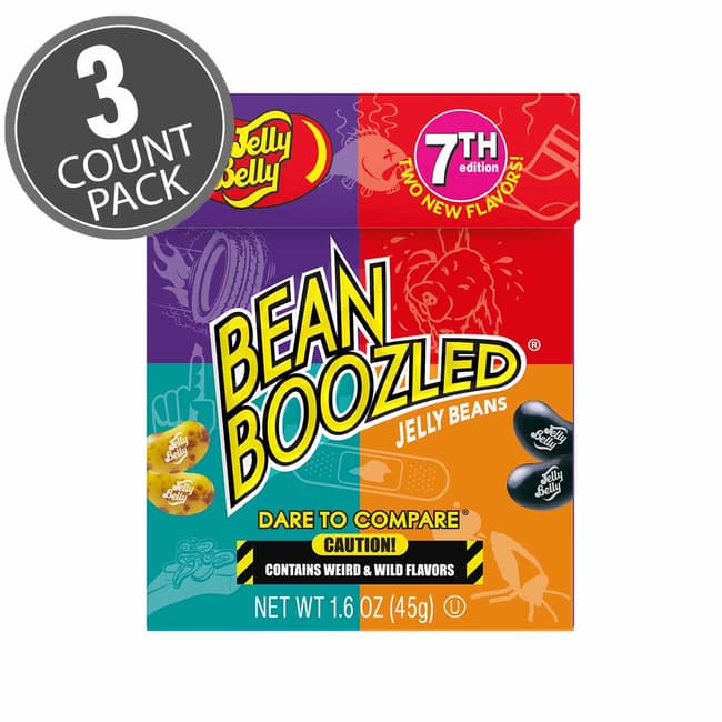 BeanBoozled 1.6 oz Flip Top Box (7th Edition) - 3-Count Pack