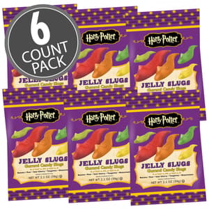 Harry Potter™ Jelly Slugs - 2.1 oz Bag - 6 Pack | Jelly Belly Candy Company