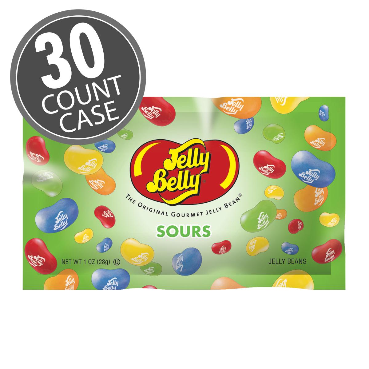 Jelly Belly Sours Jelly Beans 1 oz bag 30Count Case