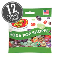 Soda Pop Shoppe® Jelly Beans 3.5 oz Grab & Go® Bag - 12 Count Case