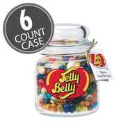 49 Assorted Jelly Bean Flavors Apothecary Jar - 6-Count Case