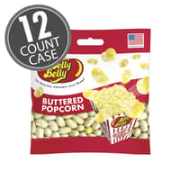 Buttered Popcorn Jelly Beans 3.5 oz Grab & Go® Bag - 12 Count Case
