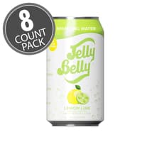 Jelly Belly Lemon Lime Sparkling Water - 8 Pack