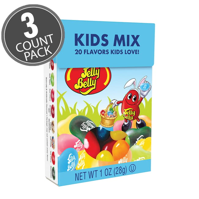 Jelly Belly Kids Mix 1 oz Flip-Top Box 3-Count Pack