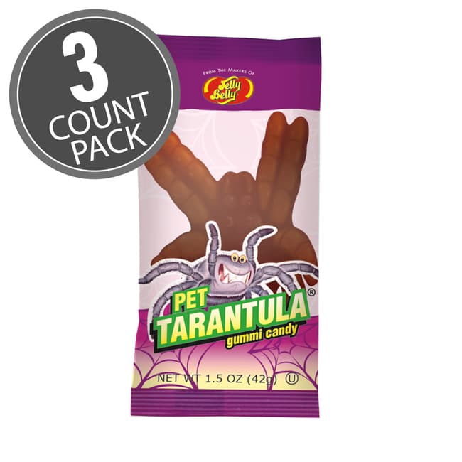 Gummi Pet Tarantulas - 1.5 oz - 3-Count Pack