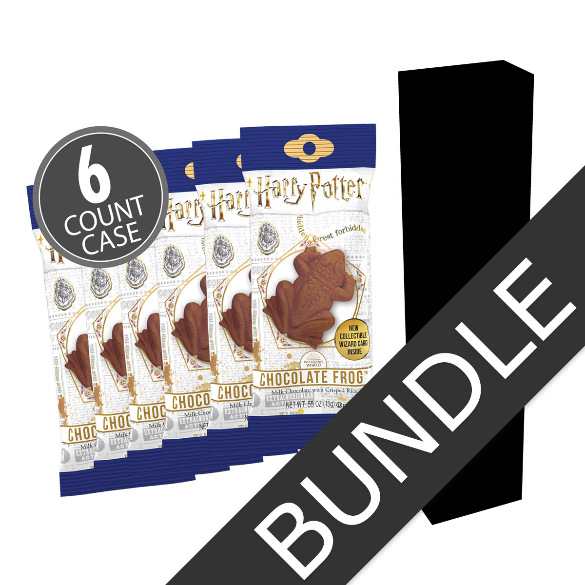 Harry Potter� Chocolate Frogs� + Chocolate Wand Value Bundle (7 Items)