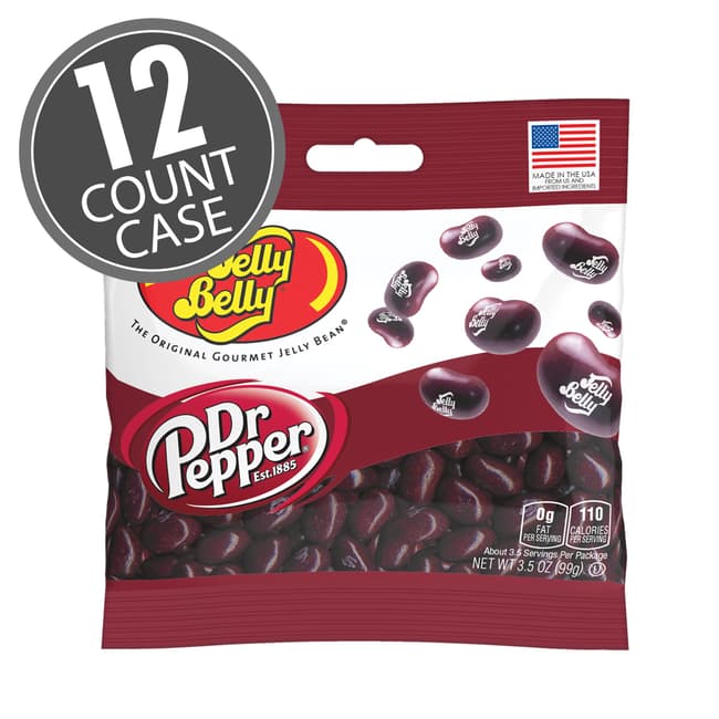 Dr Pepper Jelly Beans 3 5 Oz Bag 12 Pack Case