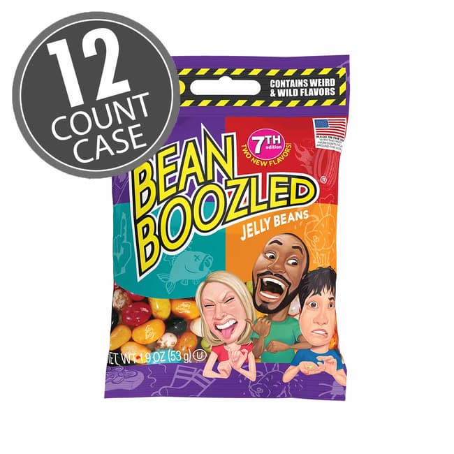 BeanBoozled Jelly Beans 1.9 oz Bag (7th Edition) 12-Count Case