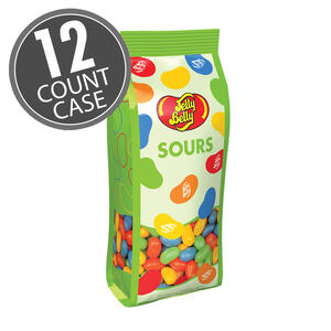 Sours Jelly Beans - 7.5 oz Gift Bag (for Easter) - 12-Count Case