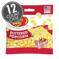 Buttered Popcorn Jelly Beans 3.5 oz Grab & Go® Bag - 12 Count Case