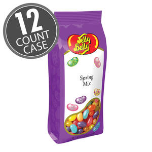 Jelly Belly Spring Mix - 7.5 oz Gift Bag - 12 Count Case