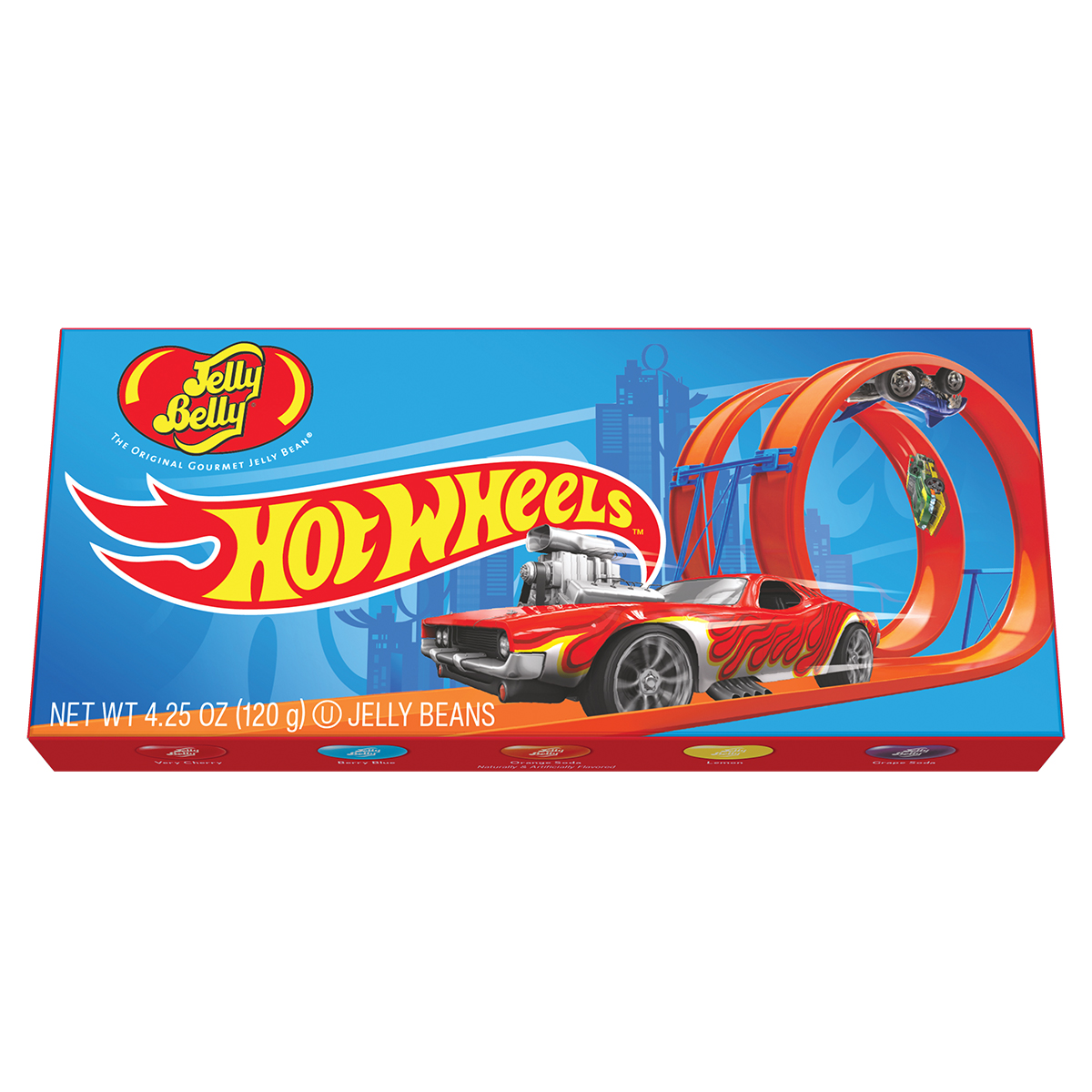 Hot Wheels™ Jelly Bean Mix 4.25 oz Gift Box - 12-Count Case