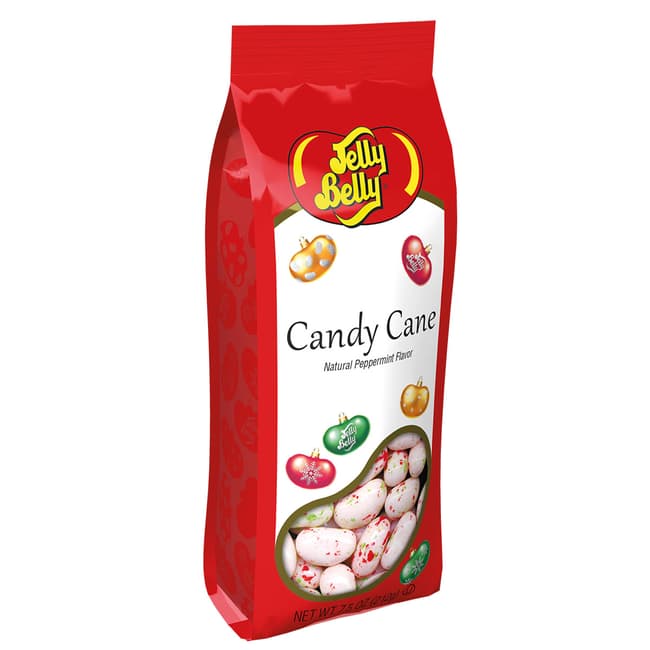 Candy Cane Jelly Belly Jelly Bean Gift Bag, 7.5 oz