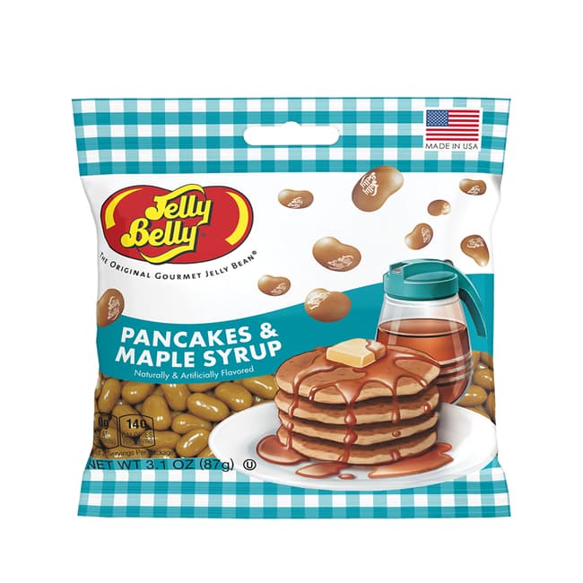 Pancakes & Maple Syrup Jelly Beans 3.1 Oz. Bag