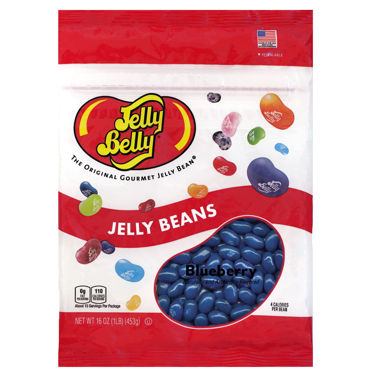 Blueberry Jelly Beans - 16 oz Re 