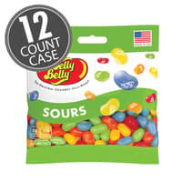 Sours Jelly Beans 3.5 oz Grab & Go® Bag - 12 Count Case