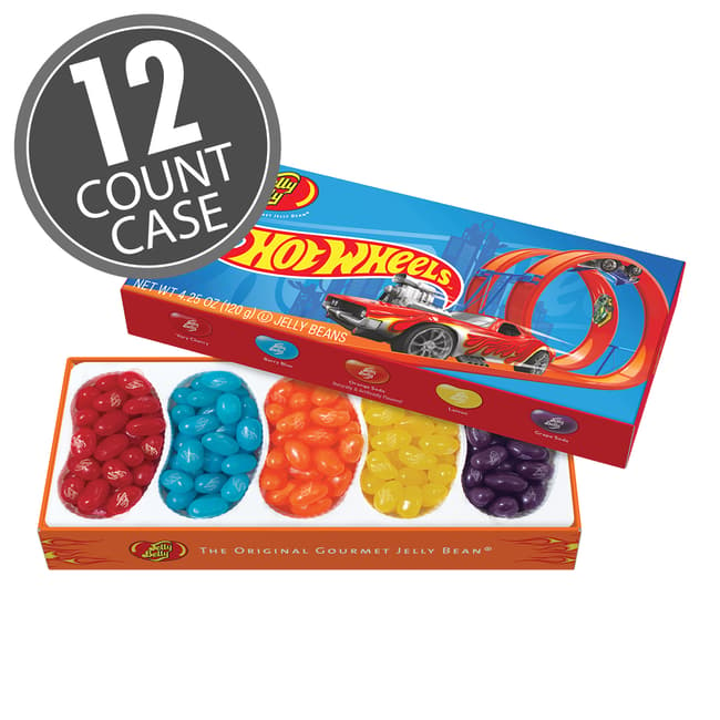 Hot Wheels™ Jelly Bean Mix 4.25 oz Gift Box - 12-Count Case