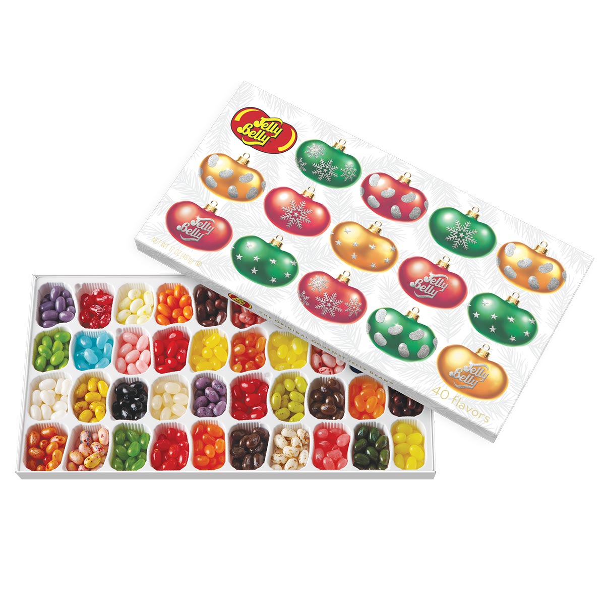 Jelly Belly 40-Flavor Christmas Gift Box