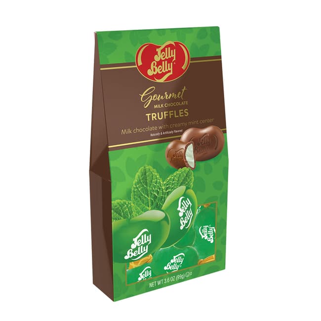 Mint Milk Chocolate Truffles Gable Box, 3.6 oz